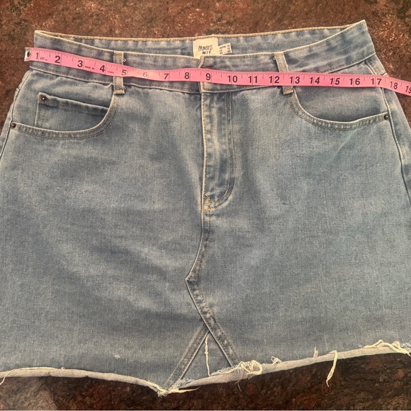 princess polly Jean skirt - Picture 1 of 3